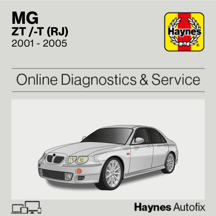 MG ZT /-T (RJ) 2001 to 2005 Haynes Online Diagnostics & Service Guide