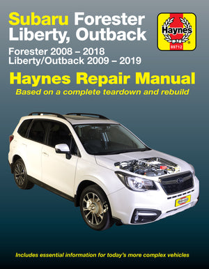 DIY Maintenance & Repair Manuals for Subaru Liberty Cars