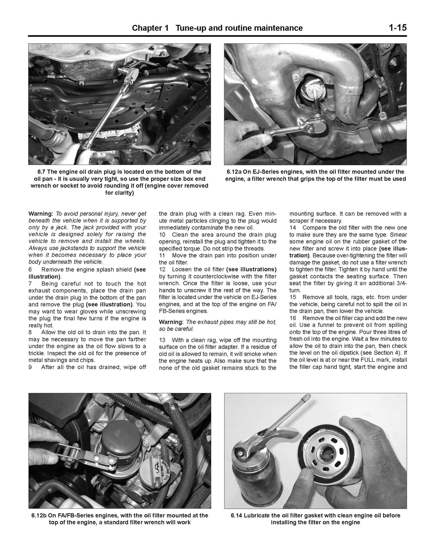 Subaru Forester 2008-2018, Liberty/Outback 2009-2019