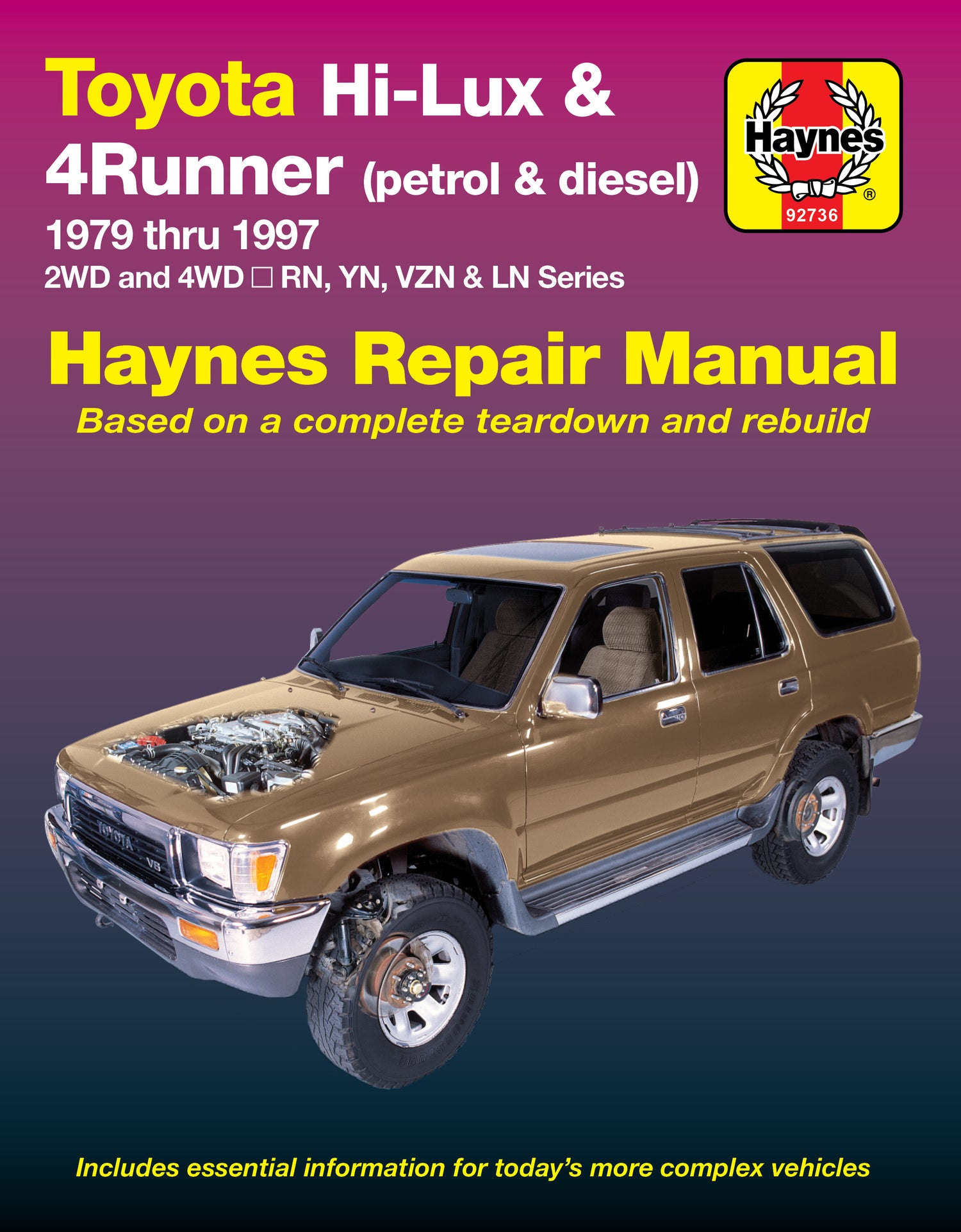 Toyota HiLux/4Runner (1979-1997) Haynes Repair Manual