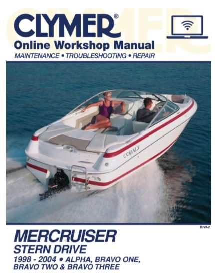 Mercruiser Alpha One, Bravo One, Two & Three Stern Drives (1998-2013) Service Repair Manual