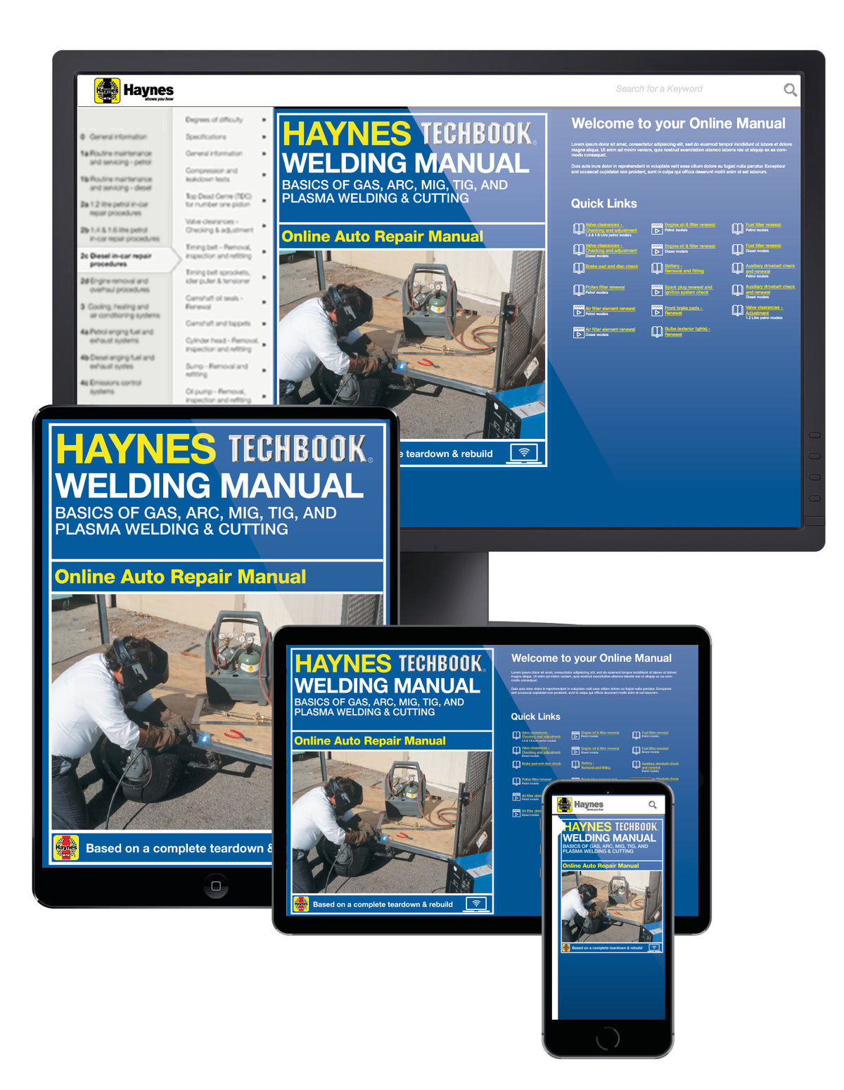 Welding Manual Haynes Techbook (USA)