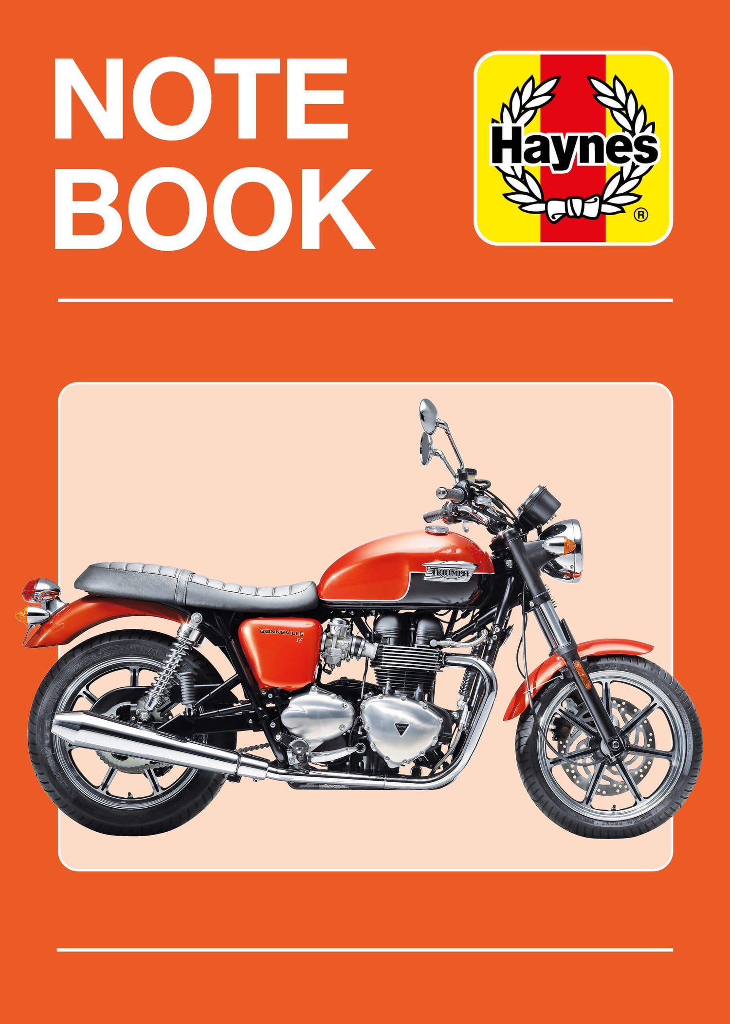 Haynes A5 Notebook – Triumph Bonneville (2001–2015) Classic Motorcycle Edition