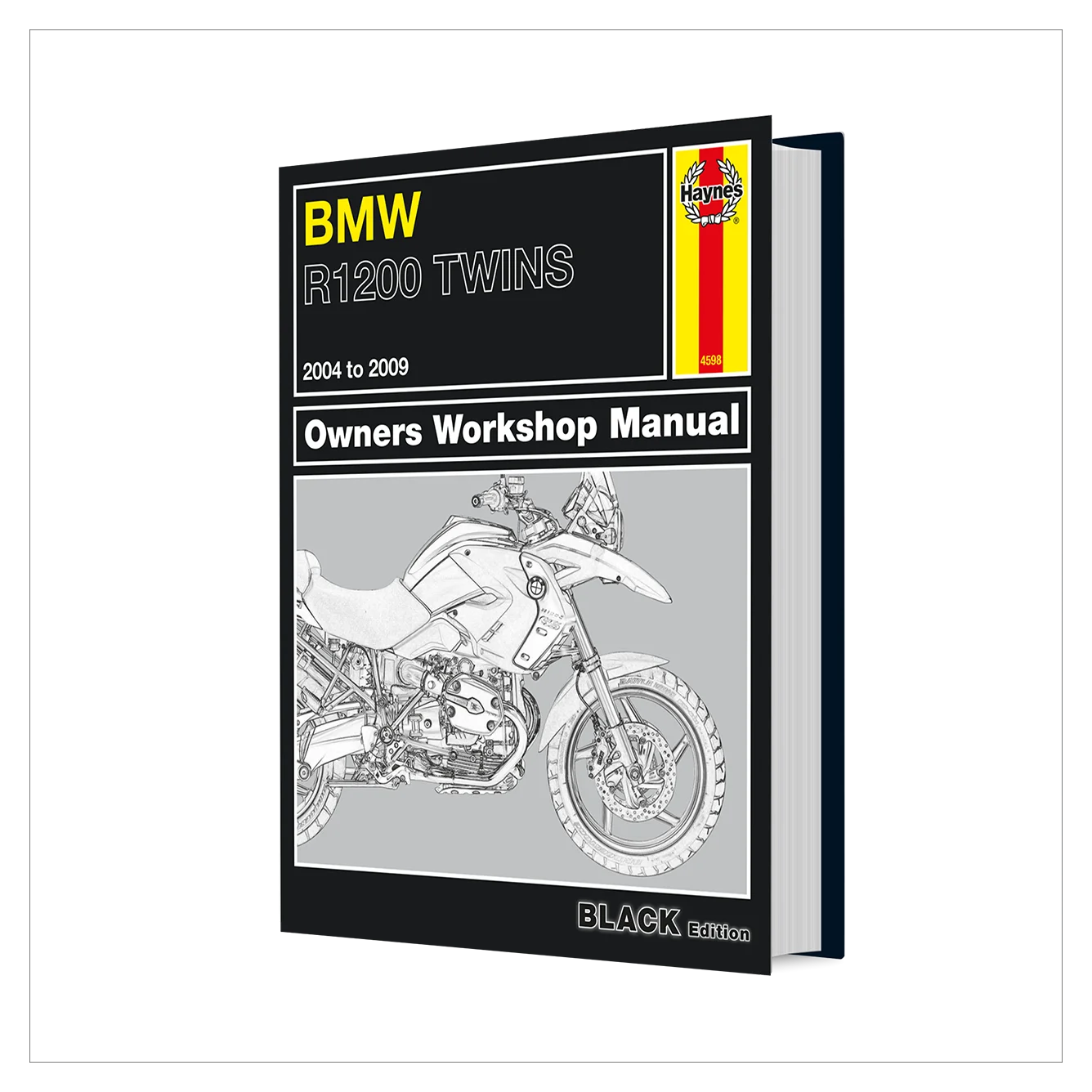 BMW R1200 Twins owners workshop manual on a white background
