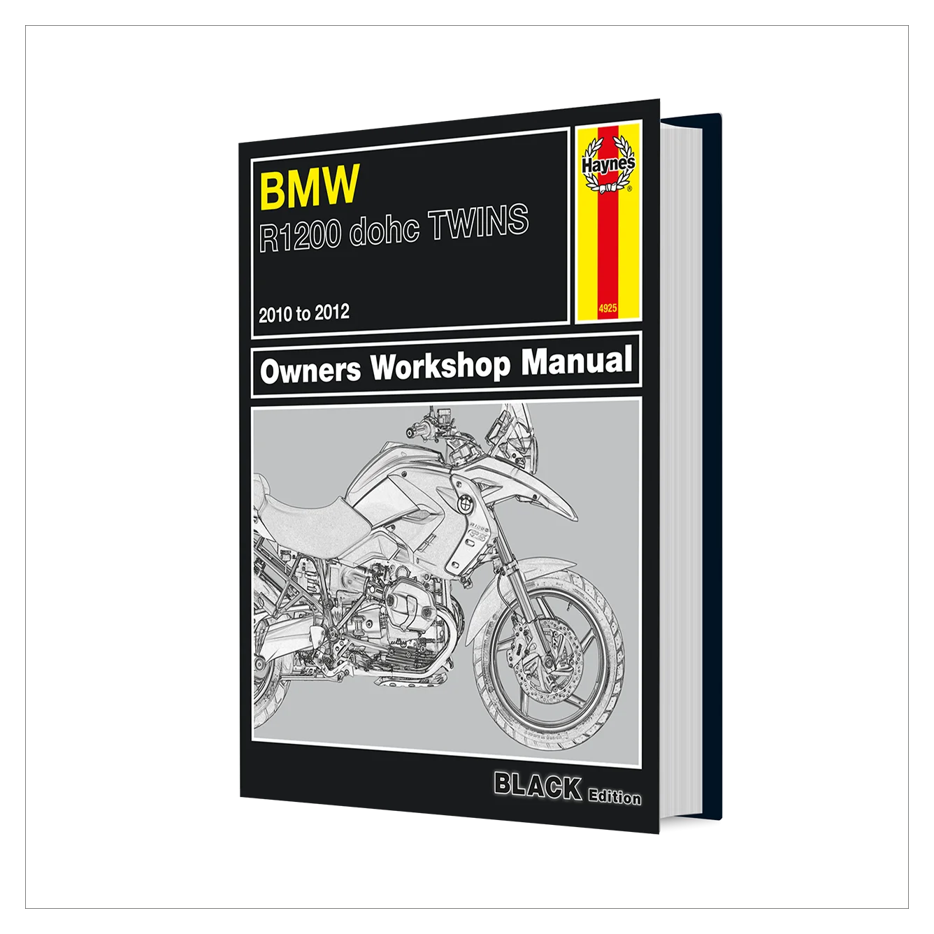 BMW R1200 dohc TWINS owners workshop manual on a white background