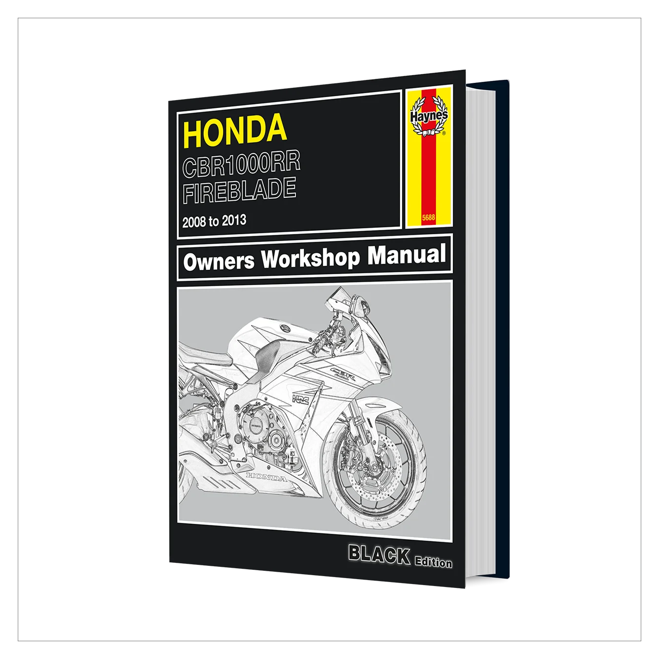 Honda CBR1000RR Fireblade owners workshop manual on a white background