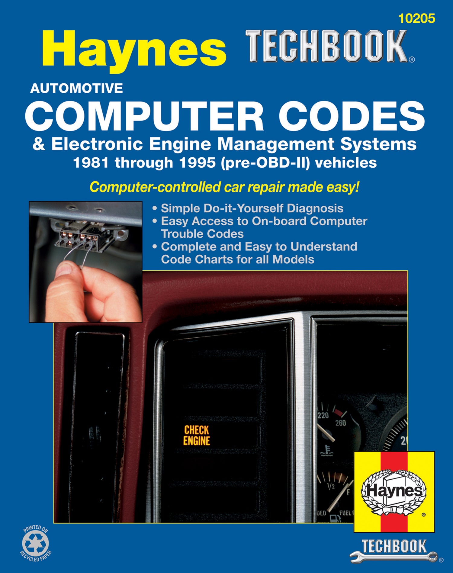 Automotive Computer Codes & Electronic Engine Management Systems (1981-1995) Haynes Techbook (USA)