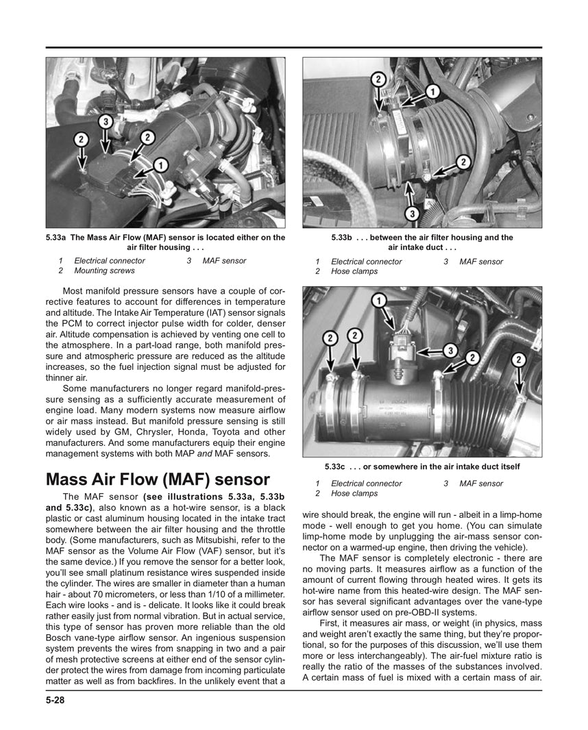 OBD-II & Electronic Engine Management Systems (1996-on) Haynes Techbook (USA)