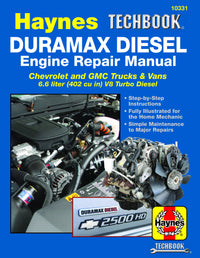Duramax Diesel Engine for Chevrolet & GMC Trucks & Vans 2001-2019 Haynes Techbook (USA)
