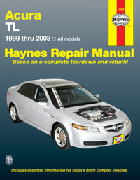 Acura TL US/Canadian models (1999-08) Chilton Repair Manual (USA)