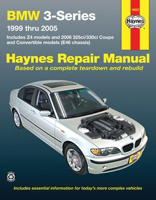BMW 3-Series and Z4 (1999-2005) Haynes Repair Manual (USA)