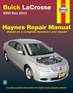 DIY Maintenance & Repair Manuals for Buick LaCrosse Cars