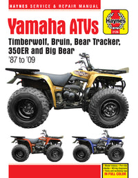 Yamaha ATVs (1987-2009) Haynes Repair Manual