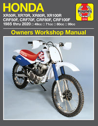Honda XR50/70/80/100R & CRF50/70/80/100F (1985-2020) Haynes Repair Manual