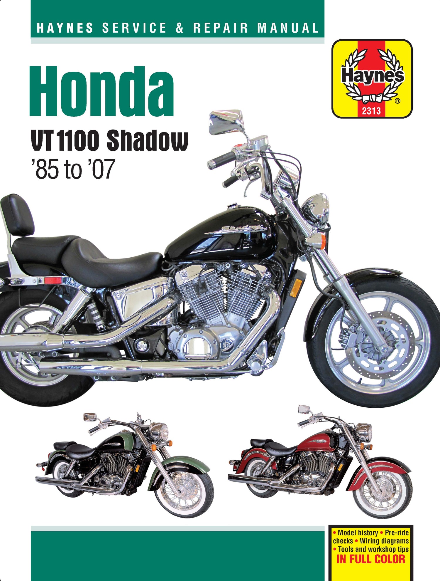 Honda VT1100 Shadow (1985-2007) Haynes Repair Manual