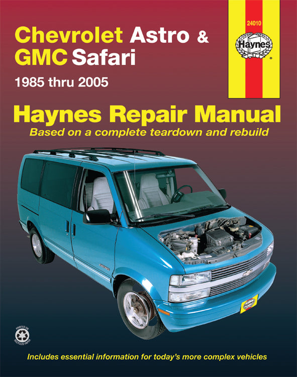 Chevrolet Astro and GMC Safari (1985-2005) Haynes Repair Manual (USA)