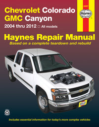 Chevrolet Colorado & GMC Canyon (2004-2012) Haynes Repair Manual (USA)