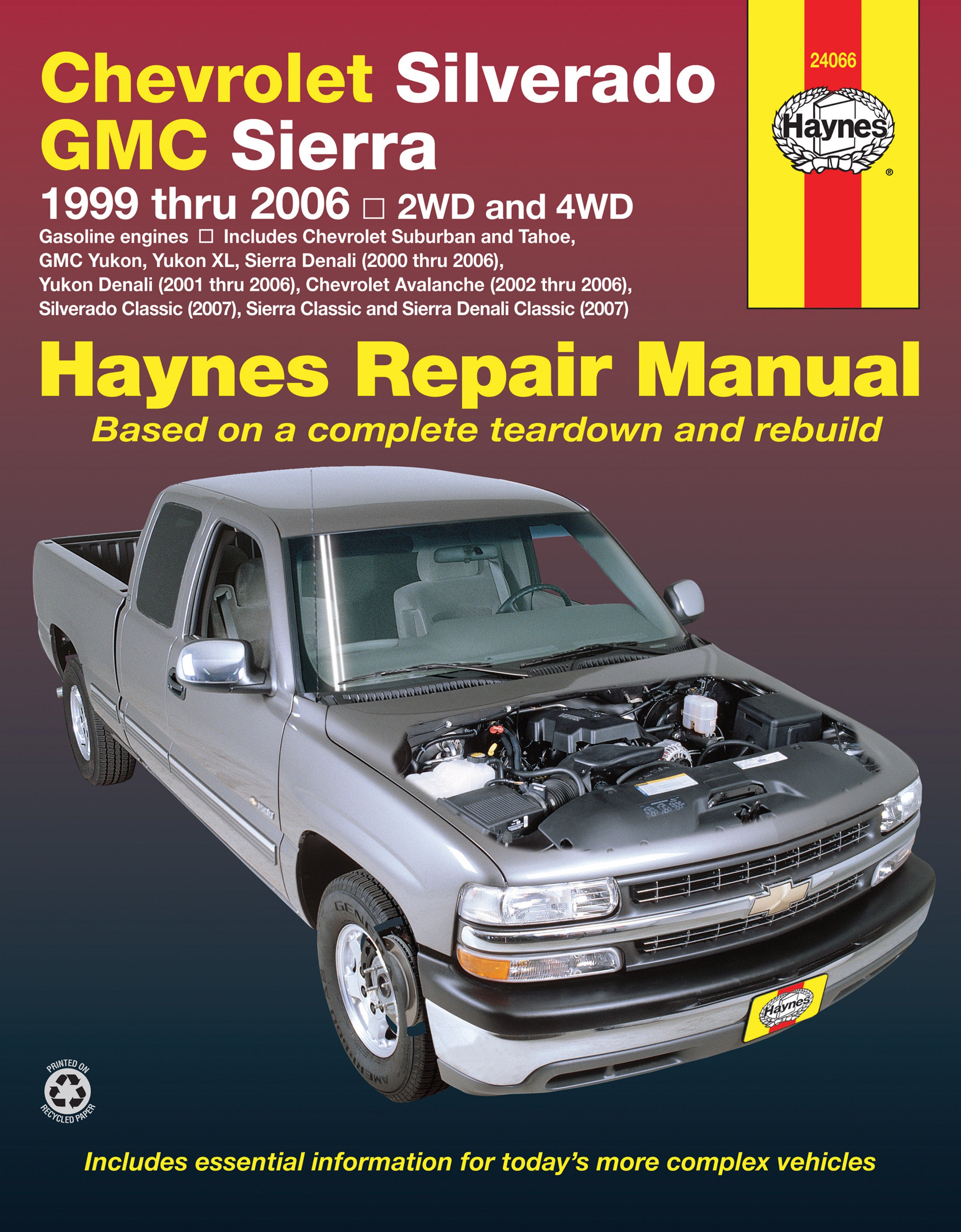 Chevrolet Silverado & GMC Sierra petrol (1999-2006) Haynes Repair