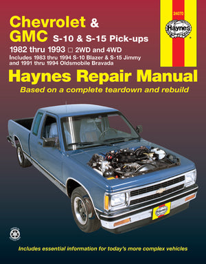 DIY Maintenance & Repair Manuals for GMC Jimmy Mk I Cars