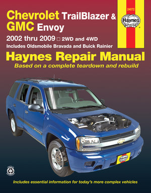 DIY Maintenance & Repair Manuals for Buick Rainier Cars