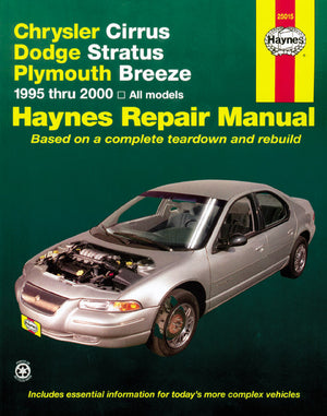 DIY Maintenance & Repair Manuals for Plymouth Breeze Cars