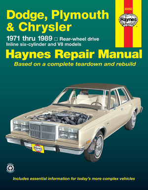 Plymouth Service & Repair Manuals