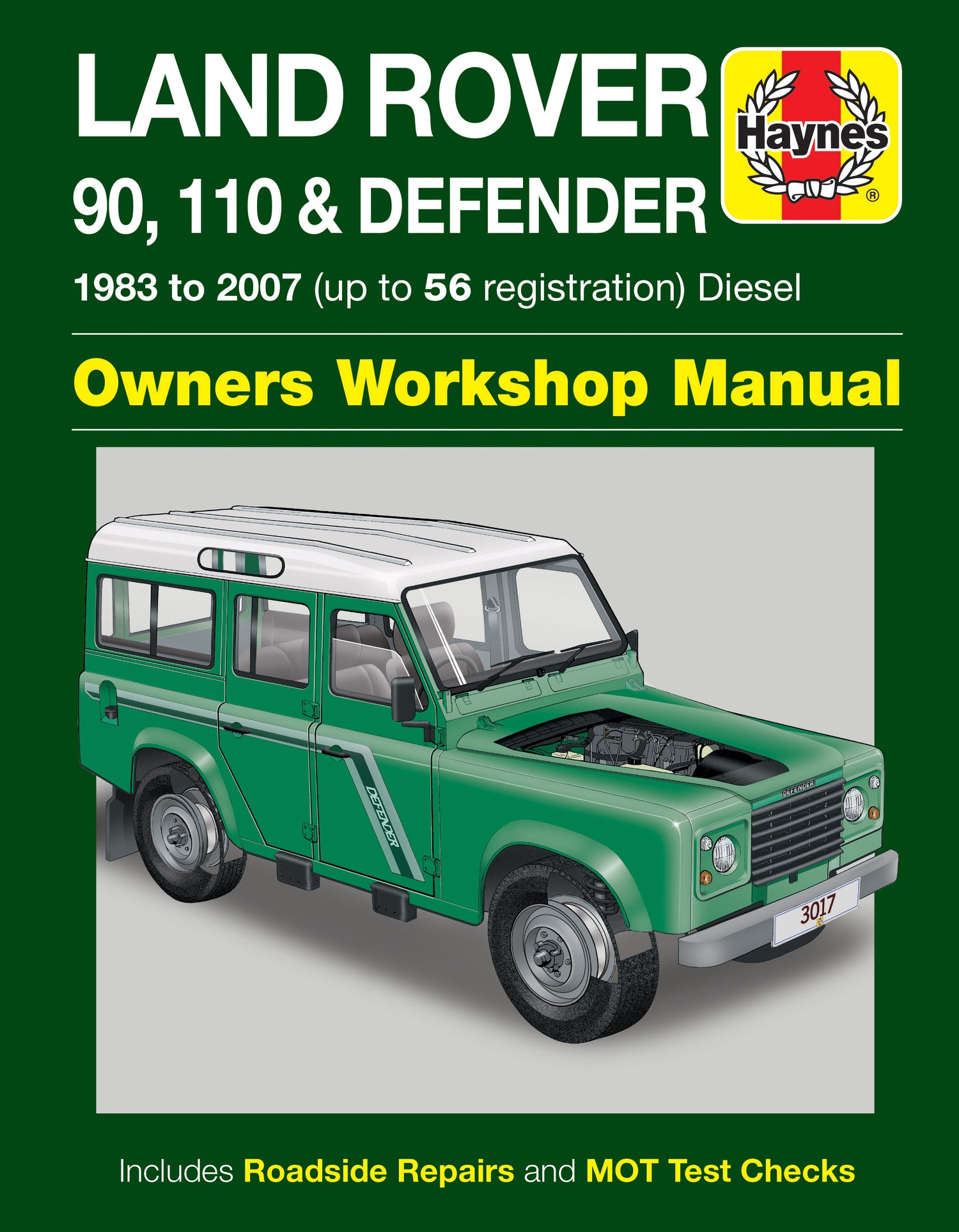 Land Rover 90, 110 & Defender Diesel (1983-2007) Haynes Repair Manual