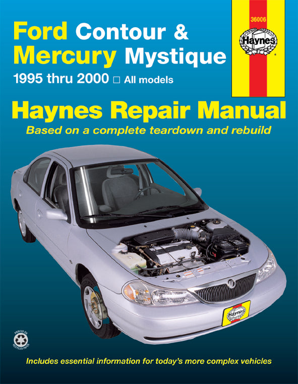 Ford Contour & Mercury Mystique (1995-2000) Haynes Repair Manual (USA)
