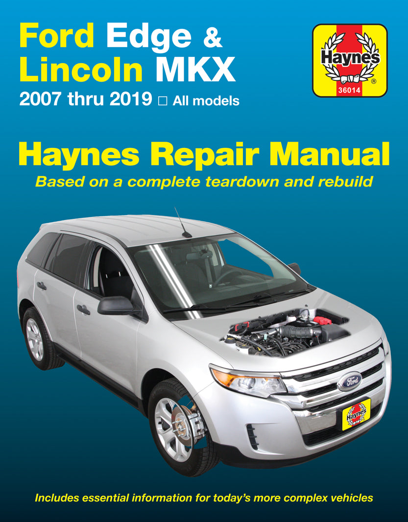 Ford Edge and Lincoln MKX (2007-2019) Haynes Repair Manual (USA)
