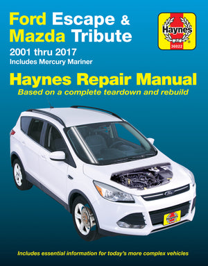 DIY Maintenance & Repair Manuals for Ford Escape Cars