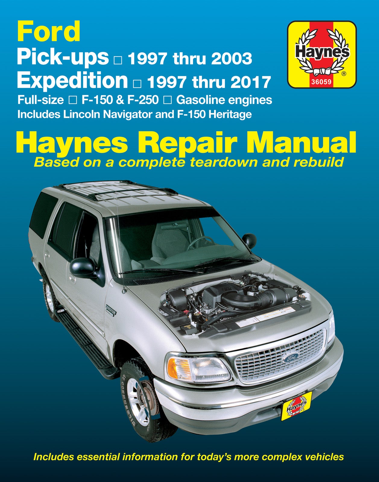 Ford pick-ups, Expedition & Lincoln Navigator (1997-2017) Haynes Repair Manual (USA)