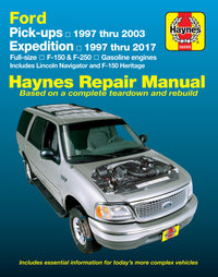Ford pick-ups, Expedition & Lincoln Navigator (1997-2017) Haynes Repair Manual (USA)