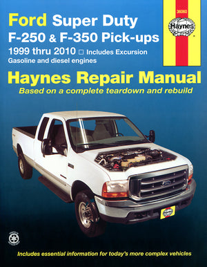 DIY Maintenance & Repair Manuals for Ford Excursion Cars
