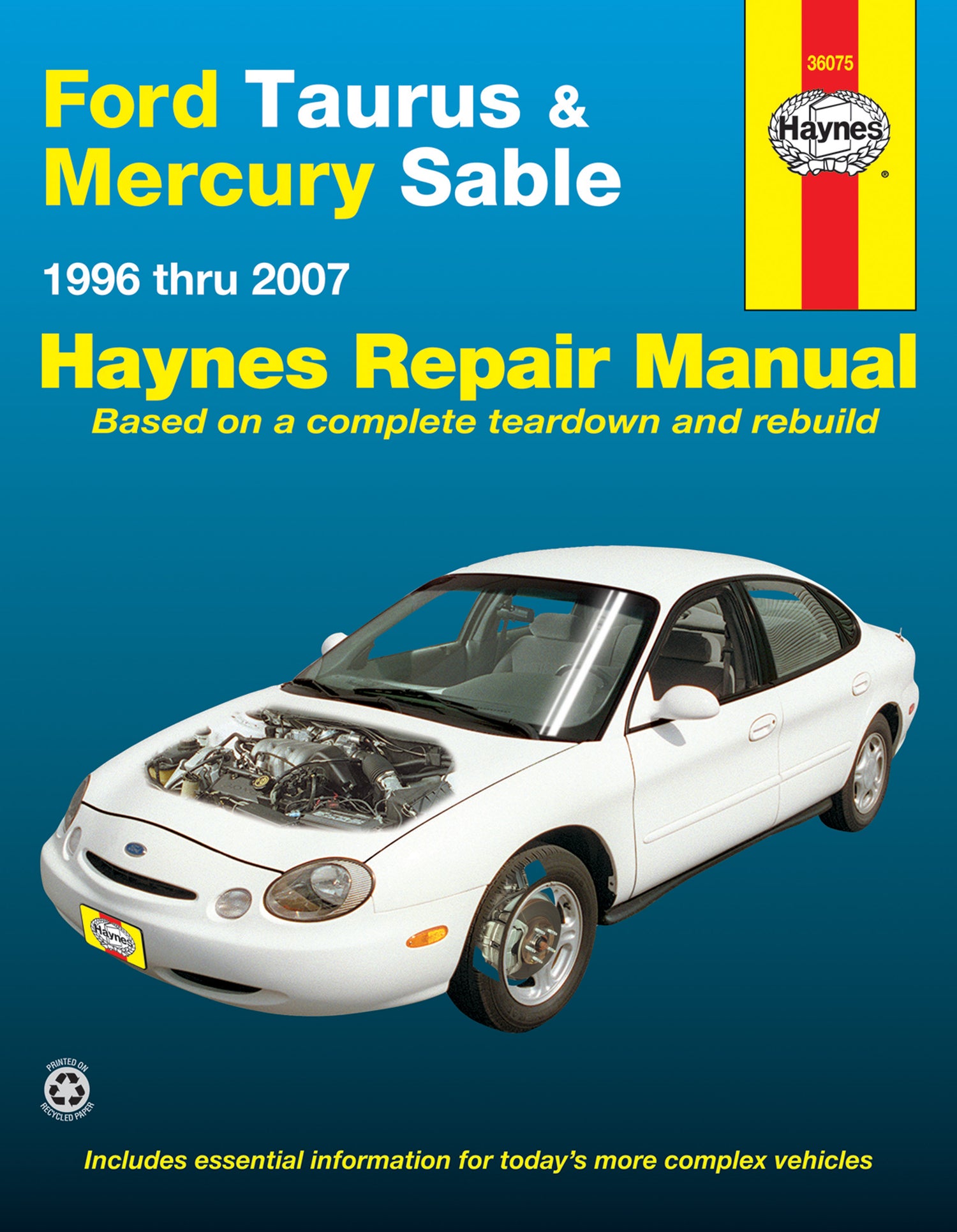 Ford Taurus & Mercury Sable (1996-2007) Haynes Repair Manual (USA)