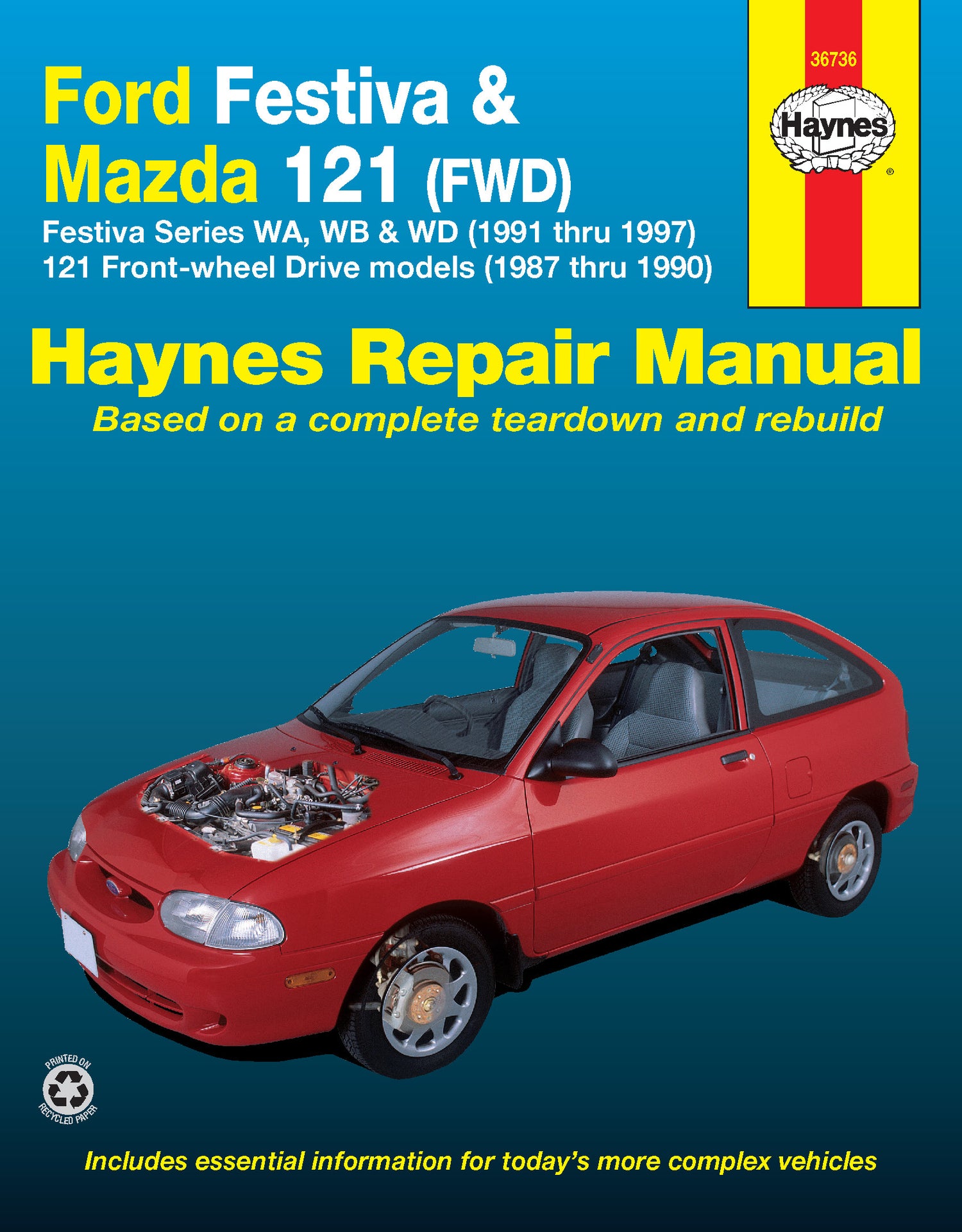 Ford Festiva (91-97) and Mazda 121 (87-90) Haynes Repair Manual