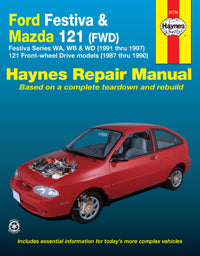 Ford Festiva (91-97) and Mazda 121 (87-90) Haynes Repair Manual