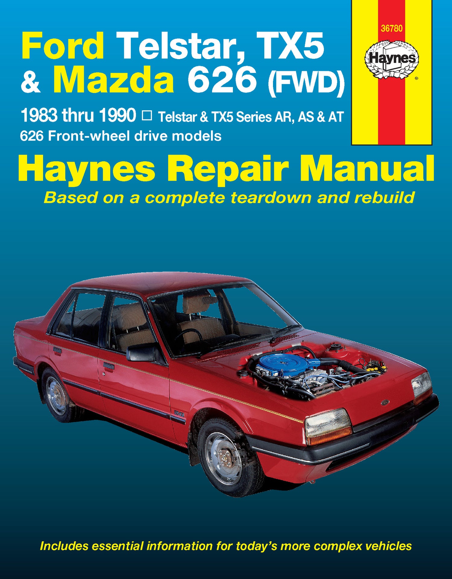Ford Telstar and Mazda TX5 and 626 (1983-1990) Haynes Repair Manual
