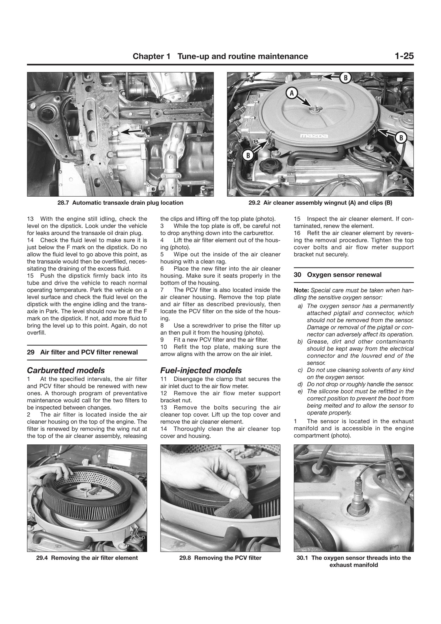 Ford Telstar and Mazda TX5 and 626 (1983-1990) Haynes Repair Manual