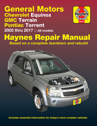 Chevrolet Equinox & Pontiac Torrent (2005-2017) Haynes Repair Manual (USA)