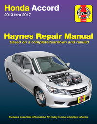 Honda Accord (2013-2017) Haynes Repair Manual (USA)