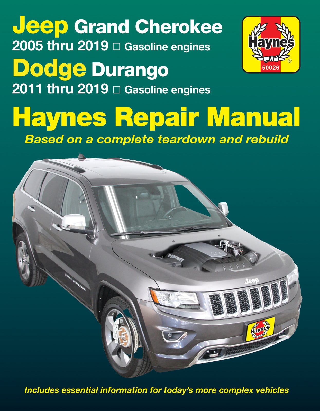 Jeep Grand Cherokee (2005-2019) Haynes Repair Manual (USA)