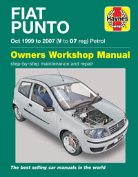 Fiat Punto petrol (Oct 99 - 07) Haynes Repair Manual