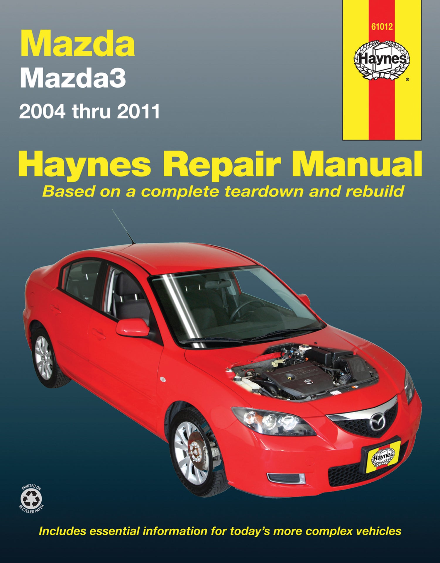Mazda3 (2004-2011) Haynes Repair Manual (USA)