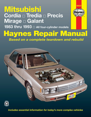 DIY Maintenance & Repair Manuals for Mitsubishi Mirage Cars