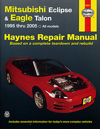 Mitsubishi Eclipse & Eagle Talon for Eclipse (1995-2005) & Talon (1995-1998) Haynes Repair Manual (USA)