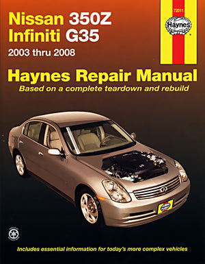 Infiniti Service & Repair Manuals