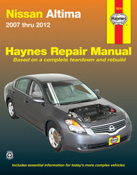 Nissan Altima (2007-2012) Haynes Repair Manual (USA)