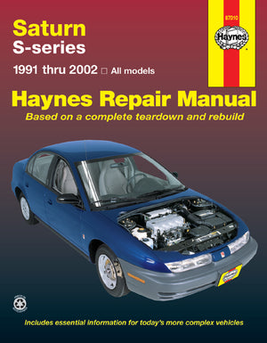 DIY Maintenance & Repair Manuals for Saturn S Cars