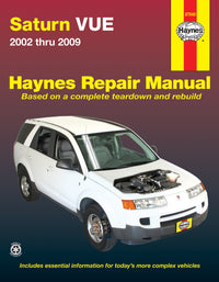 Saturn VUE (2002-2009) Haynes Repair Manual (USA)