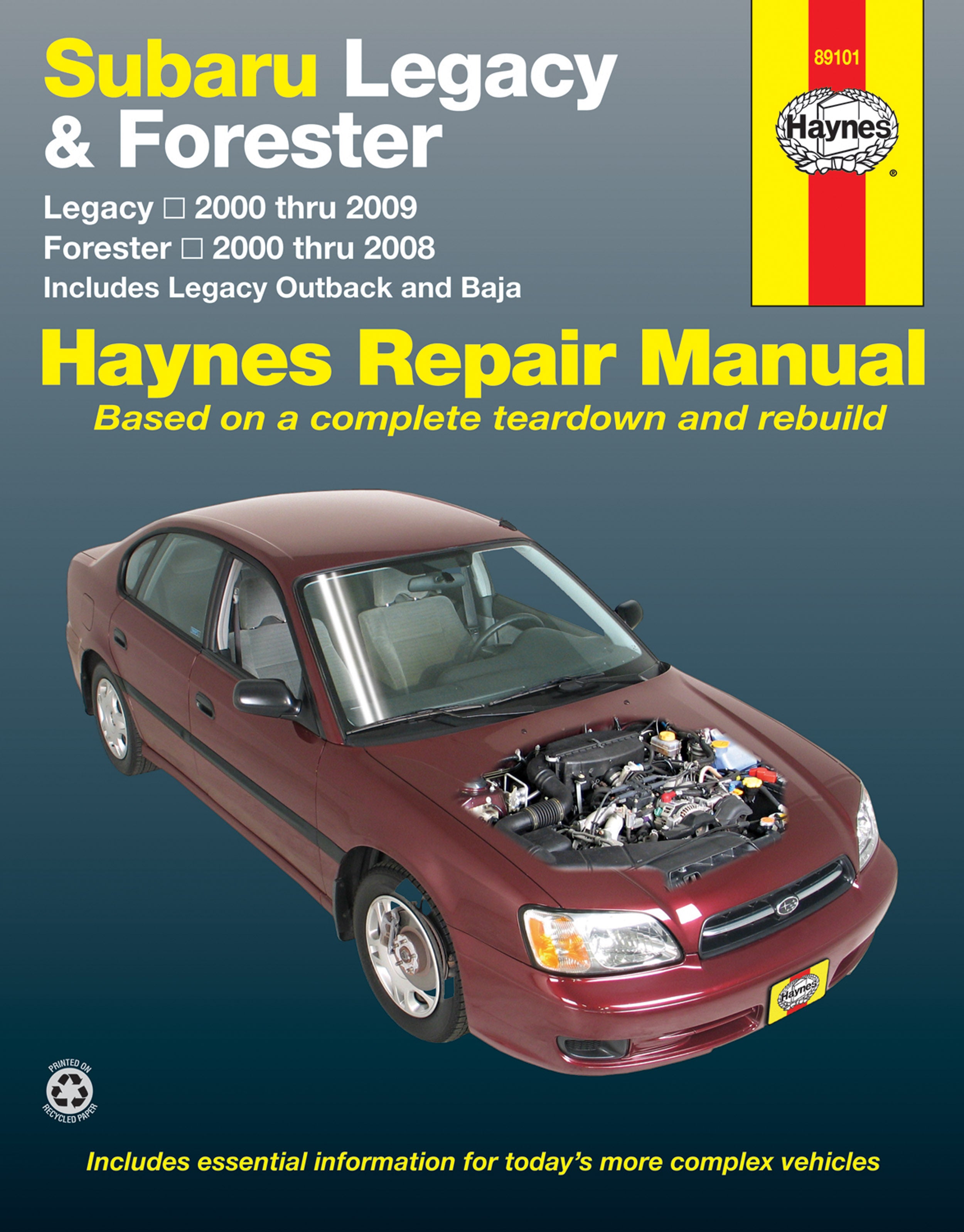 Subaru Legacy & Forester covering Legacy (2000-2009) & Forester